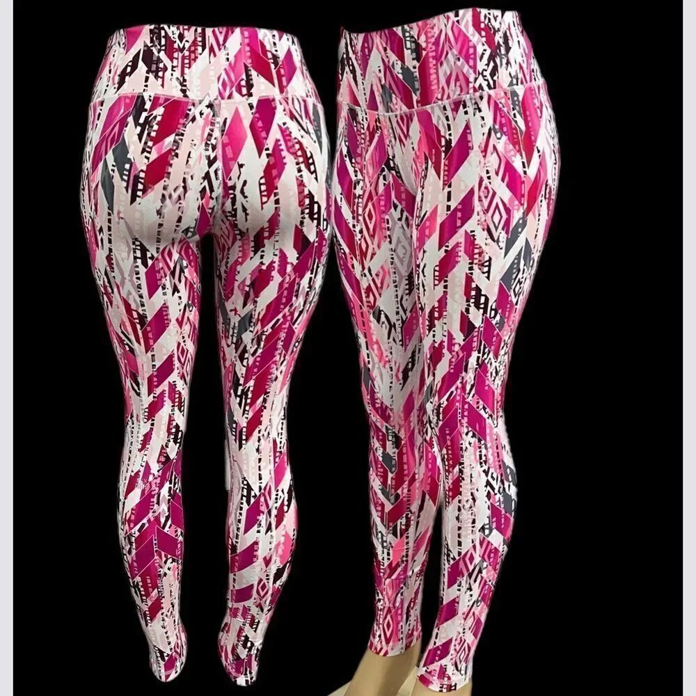Victoria's Secret VSX Sport Knockout Pink multicolor Tight Legging Small
